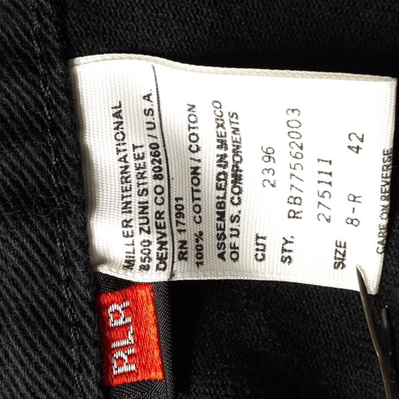 Rockies RLR (Relaxed Long Rise) 2 Pockets Women's Black Jeans Size 8 Regular - Picture 14 of 16